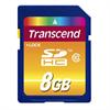Transcend 8GB SDHC Class 10 Flash Memory Card TS8GSDHC10
